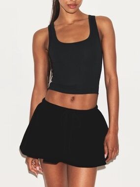 Skims Fleece Mini Skirt